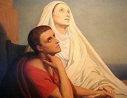 Św. Monika i modlitwa o nawrócenie dziecka i współmałżonka